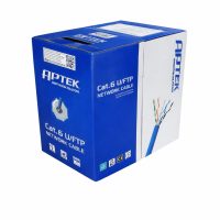 Cáp mạng APTEK CAT.6 UTP Copper, 23AWG, vỏ nhựa PVC