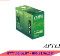 Cáp mạng APTEK CAT5e UTP Copper 24AWG, vỏ nhựa PVC