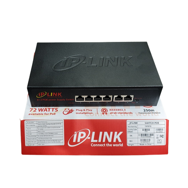 SWITCH CỔNG IP-LINK IPL-04POE